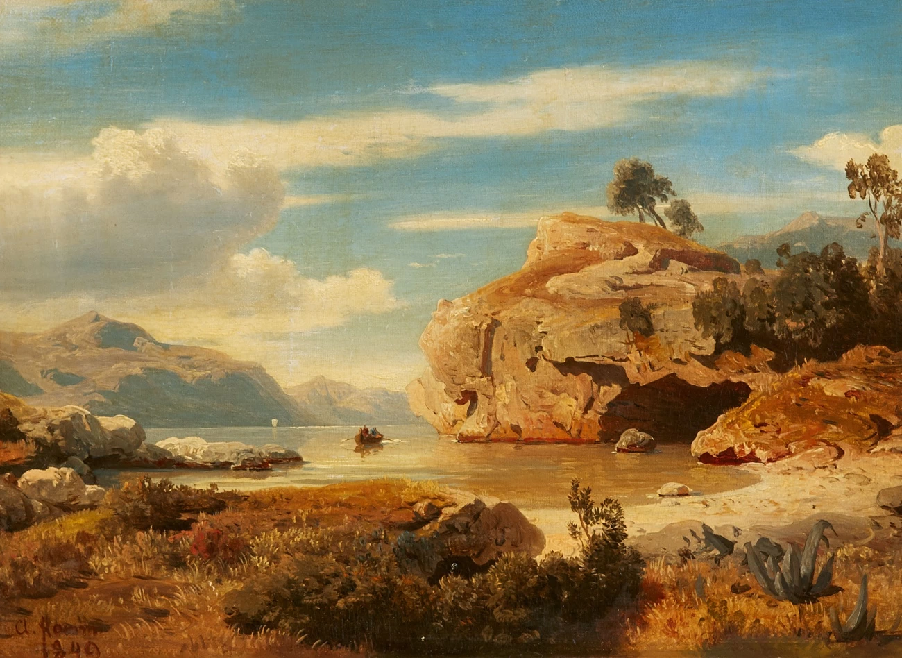 Un paesaggio italiano